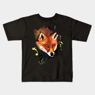 Fox In Nature Kids T-Shirt